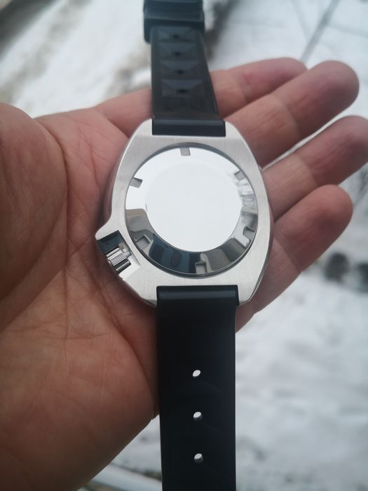 Ceas automatic Seiko Mod Captain Willard Prospex curea cauciuc