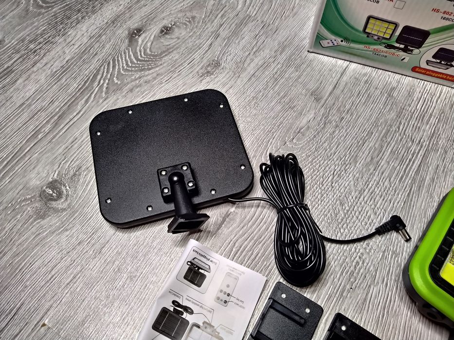 Lampa solara 144 LED-uri senzor de miscare si telecomanda, Camping