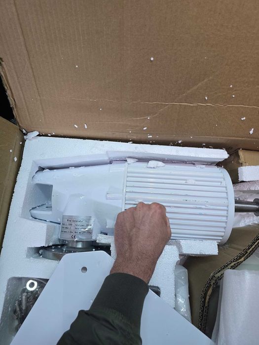 НОВ 48v 2000w / 2500w ветрогенератор вятърна турбина перка зелена енер