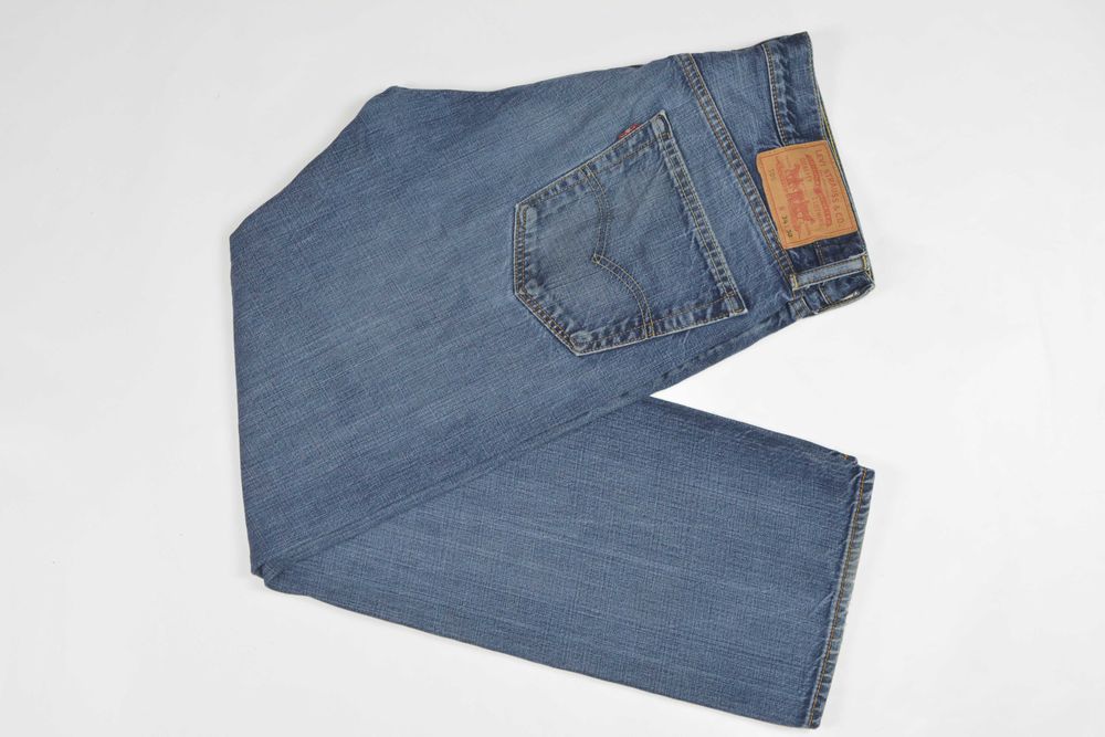 Blugi Levis 505 W34L30 Drepti De Barbati