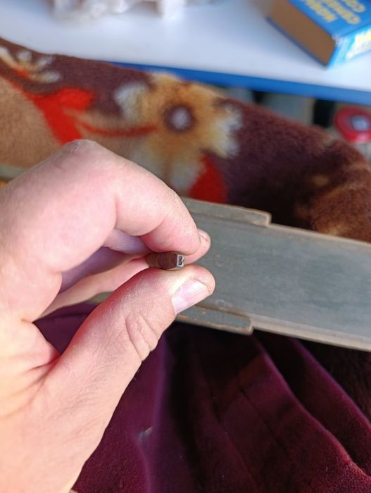 Штамп металлические буквы СССР