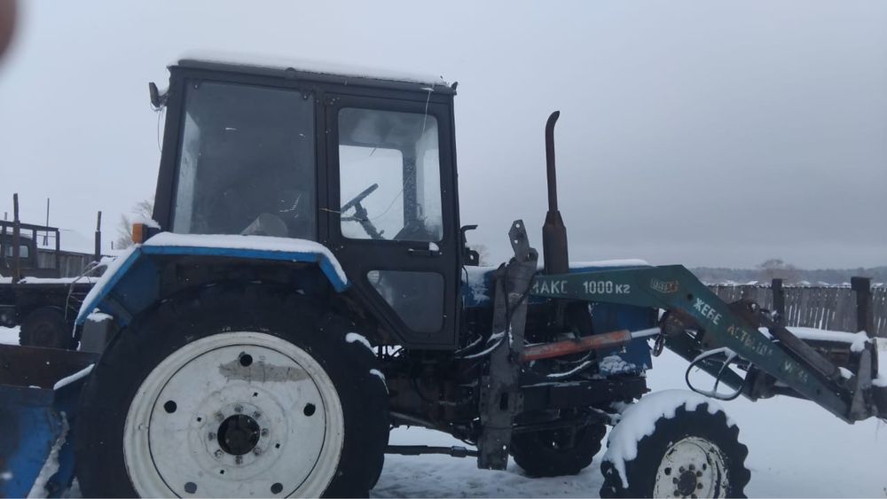 Мтз 82 с куном для леса