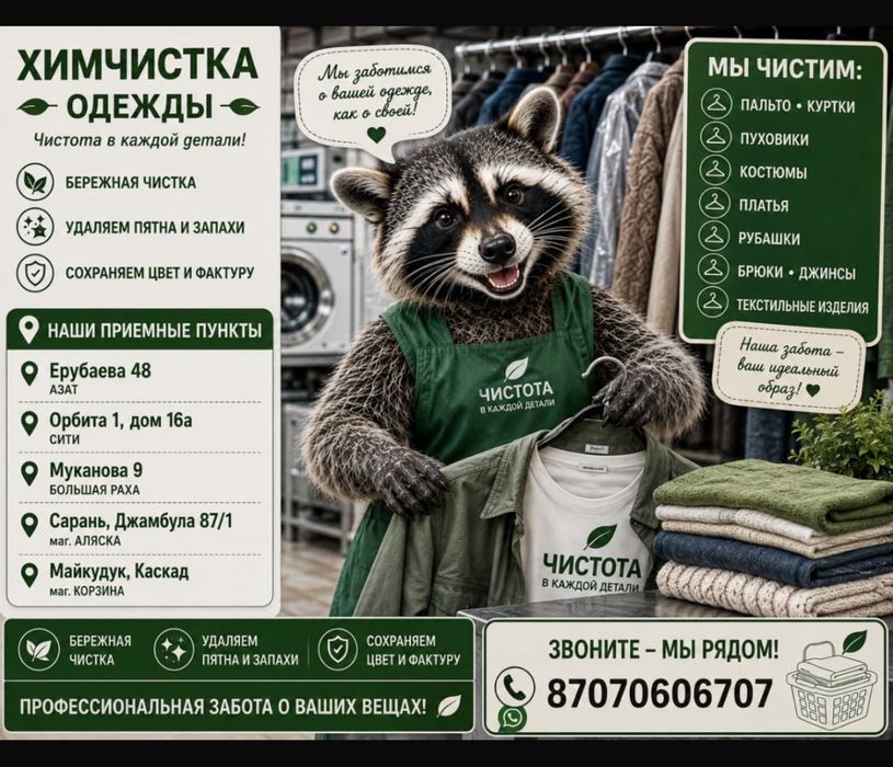 Химчистка универсал 24/7