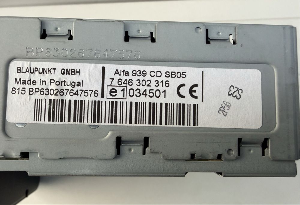 Оригинално стерео Blaupunkt за Alfa Romeo
