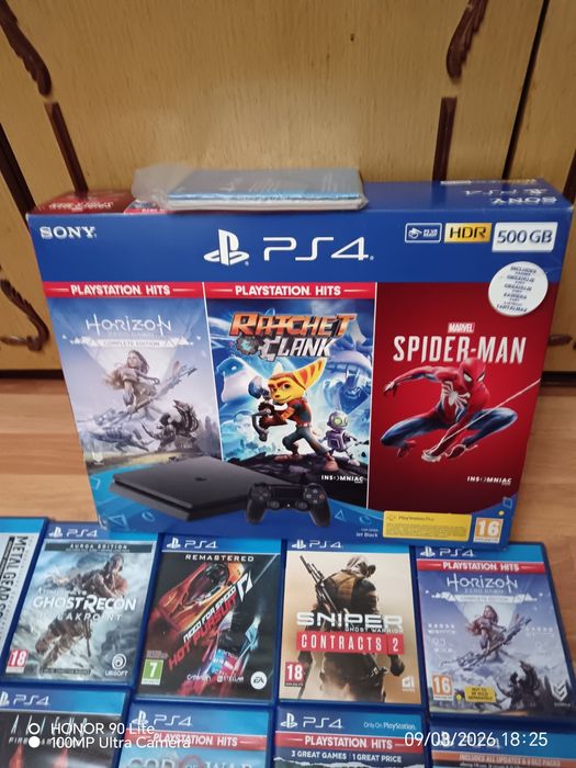 Playstation 4 slim 500 gb.