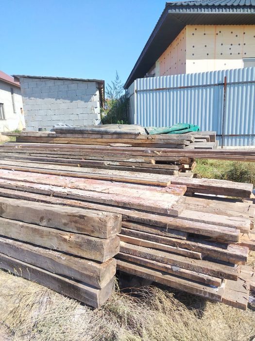 Продам балки деревянные. Шпалы
