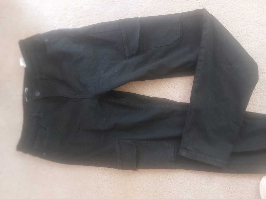 Черни дамски дънки