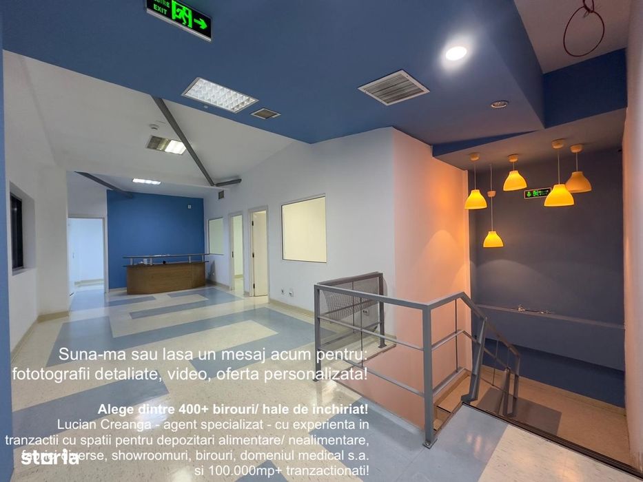Spatiu birou, depozit 106mp, zona Mall Moldova