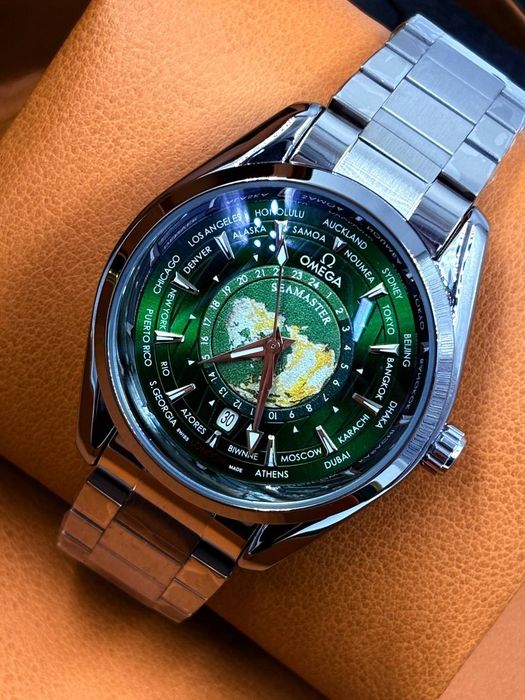 Omega Seamaster Aqua Terra Worldtimer.