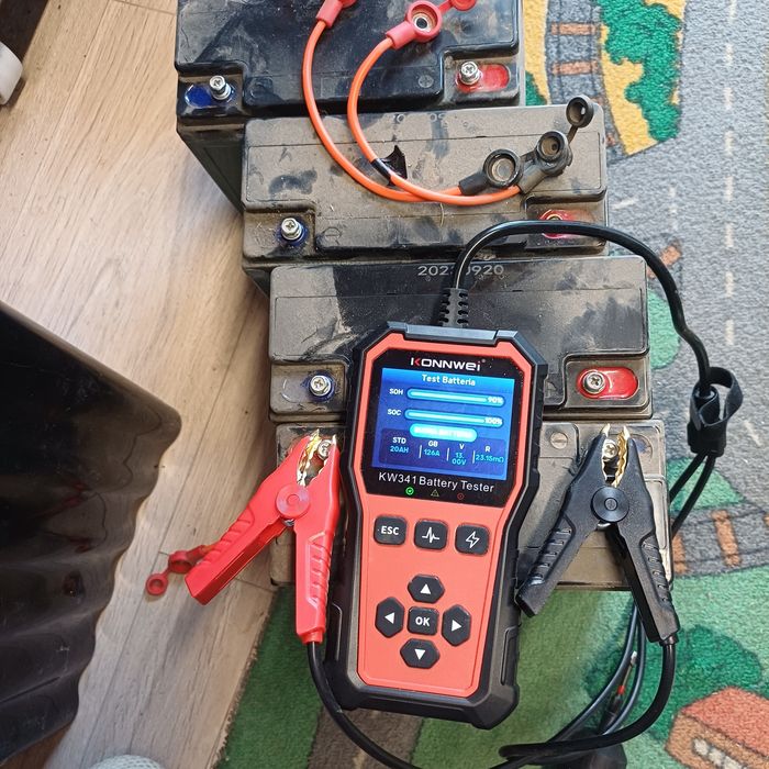 Baterie pentru scuter electric, VS 1, 5 buc. + încărcător