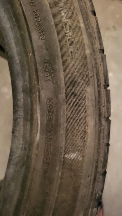 Шины летние 245-45 R19. 4 шт.