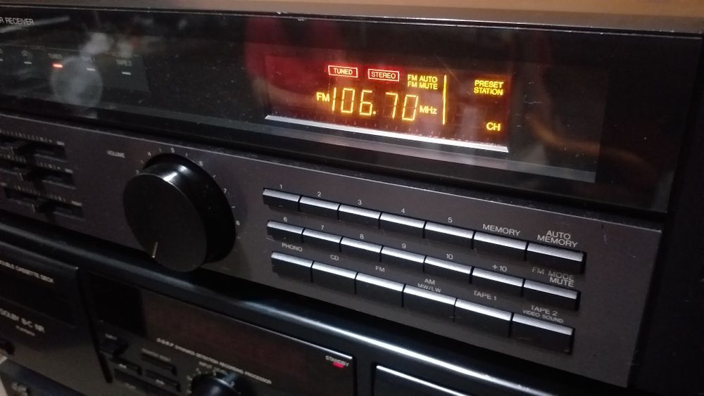 JVC cd, deck, amplituner, telecomanda