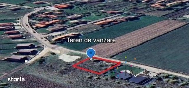 Teren intravilan de vânzare | 938 mp | Front stradal 36 ml | Sânpetru,