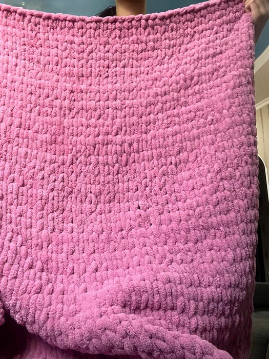 Плед ручной работы