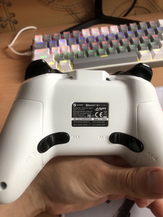 Геймпад GameSir T4 PRO white