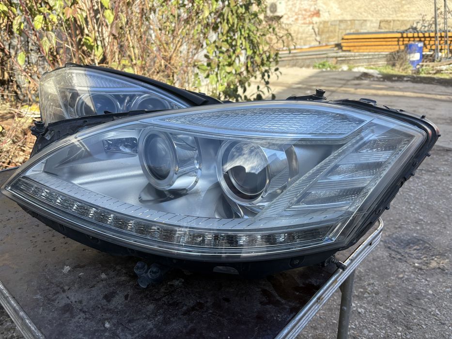 Фарове w221 facelift bixenon