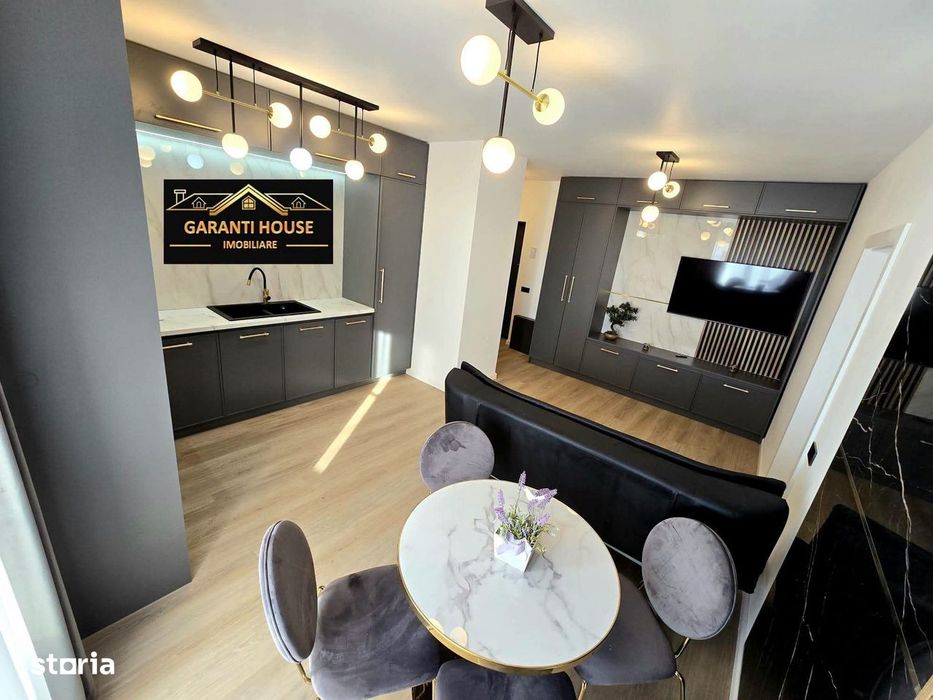 Bloc nou, apartament cu 3 camere, mobilat, utilat, 550€/Luna