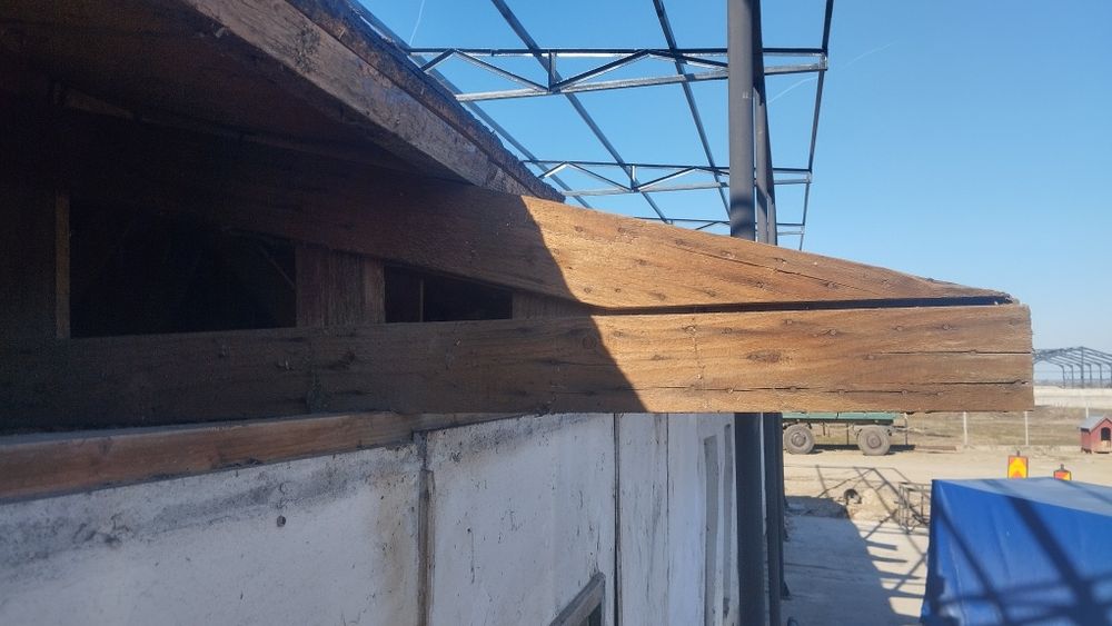 Ferme de lemn acoperis