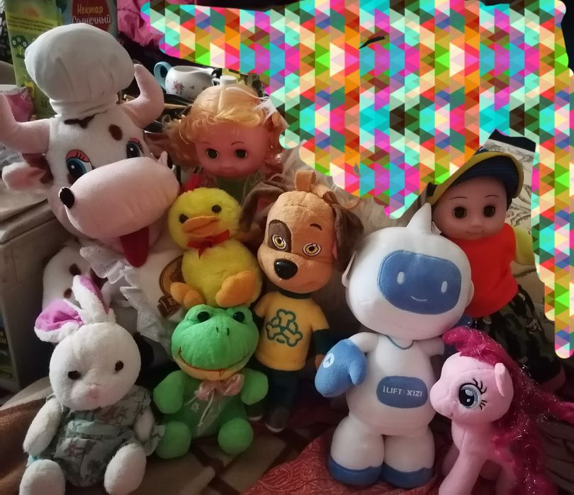 Мягкие игрушки бу