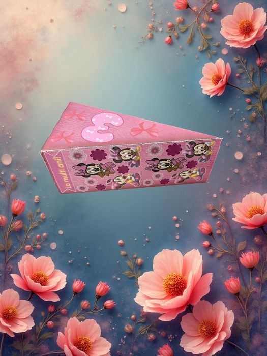 Felii de tort din carton