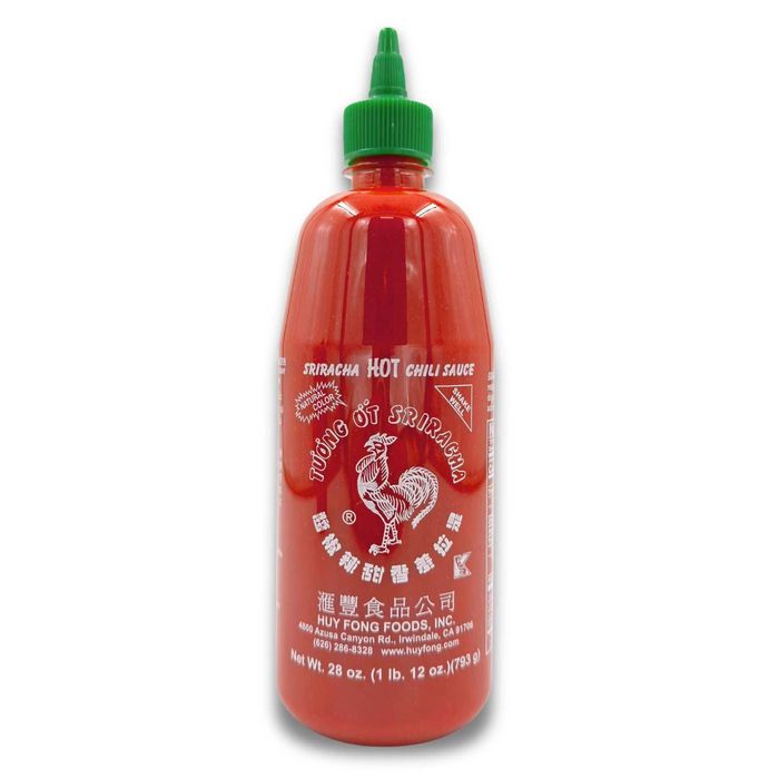 Sos iute Sriracha Huy Fong Original Cocosul Rosu Made in USA import California ***SIGILAT***