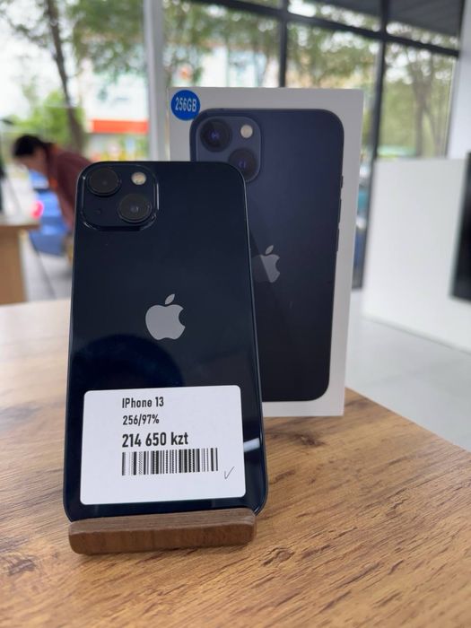 iPhone 13•256GB/97%Black Айфон 13•256ГБ/97%қара