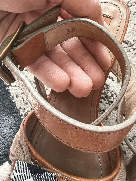 Burberry сандали на платформа
