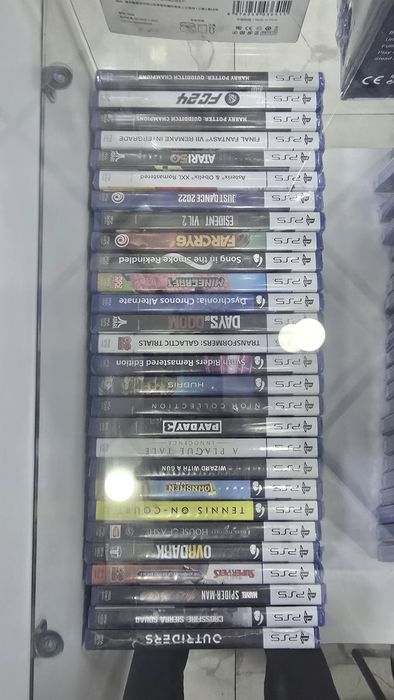 Новые диски для play station 4, 5