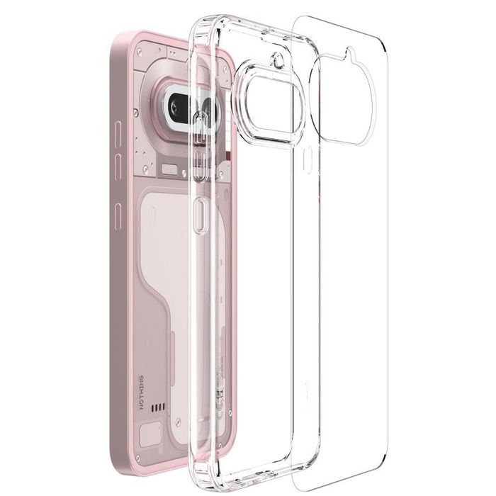 Прозрачен Кейс Spigen Ultra Hybrid за Nothing Phone 4a – Crystal Clear