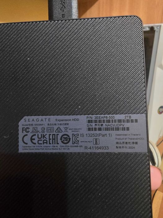 Hdd extern Seagate 2tb