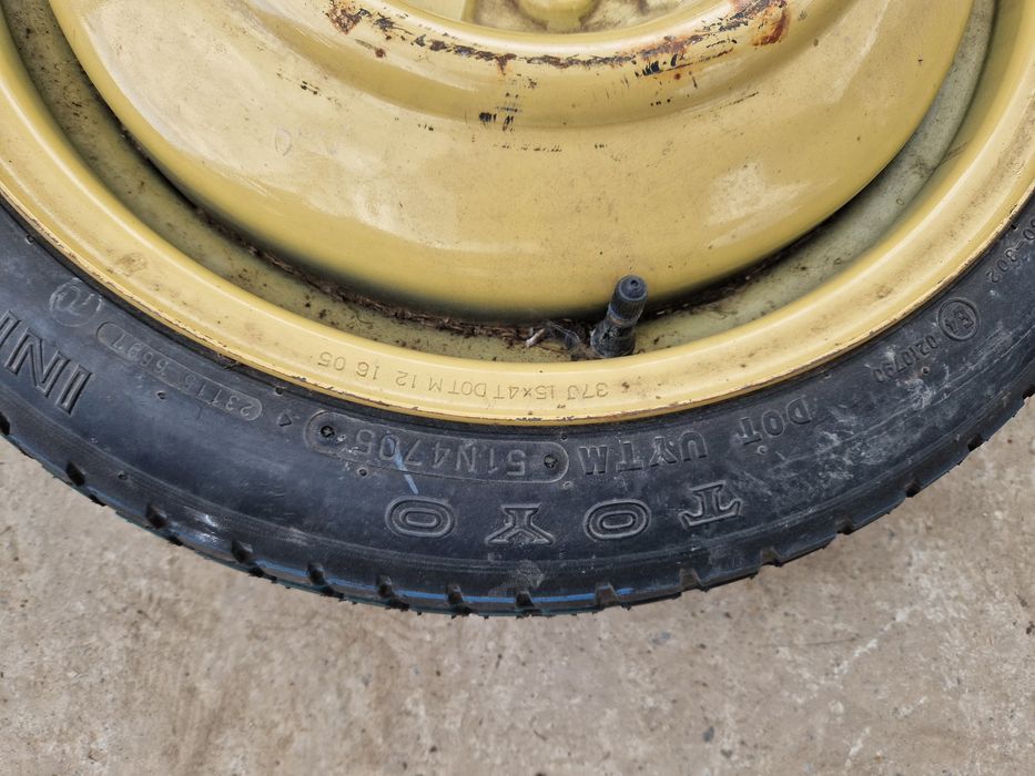 Roata de rezerva Mazda 6 2005 T115/70D15