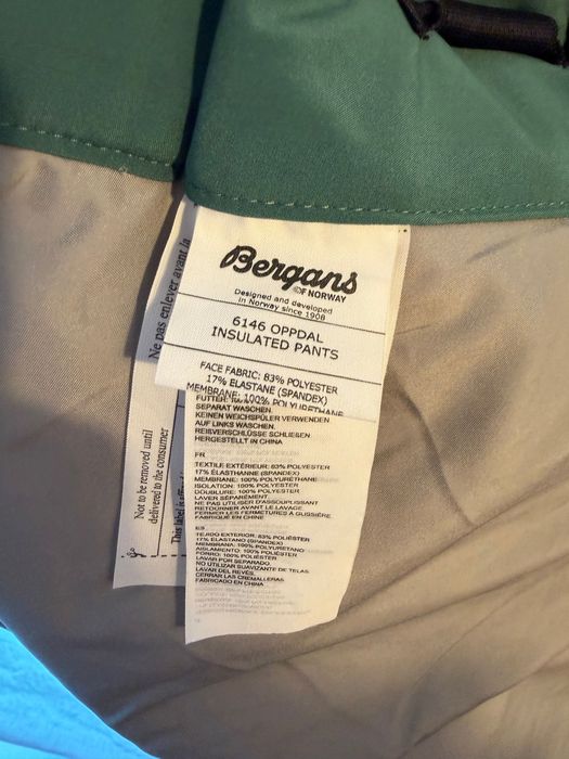 Pantaloni ski Bergans of Norway