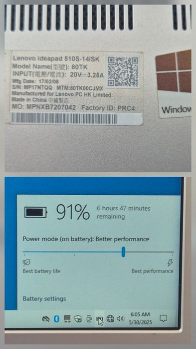 vand laptop Lenovo IdeaPad 510s..14"..Intel..8 Gb..Ssd 128 Gb.