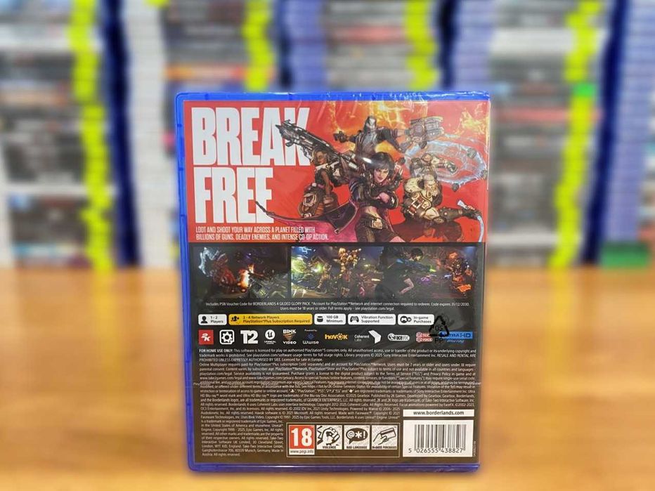 НОВЫЙ Borderlands 4 PlayStation 5 Большой Выбор Игр