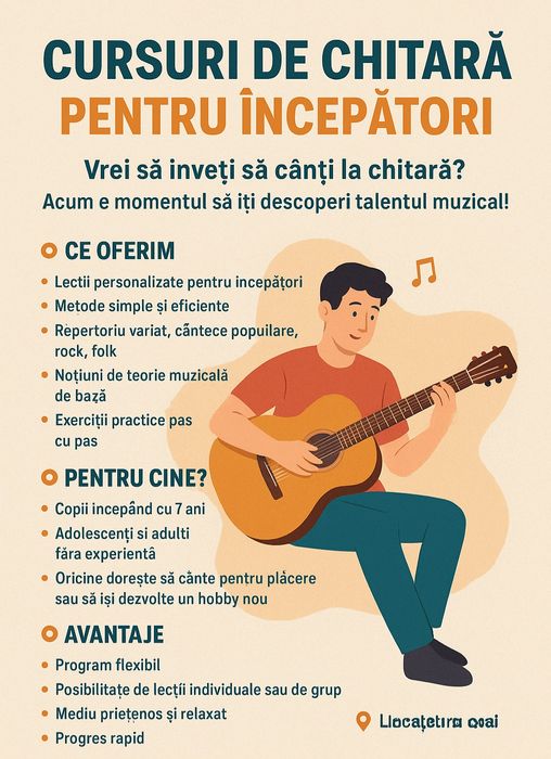 Curs chitara începători