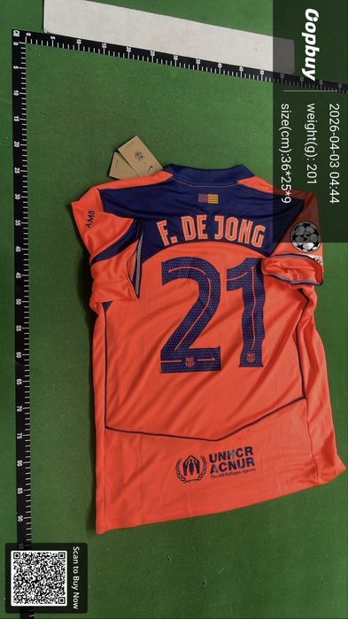 Tricou De Jong barcelona