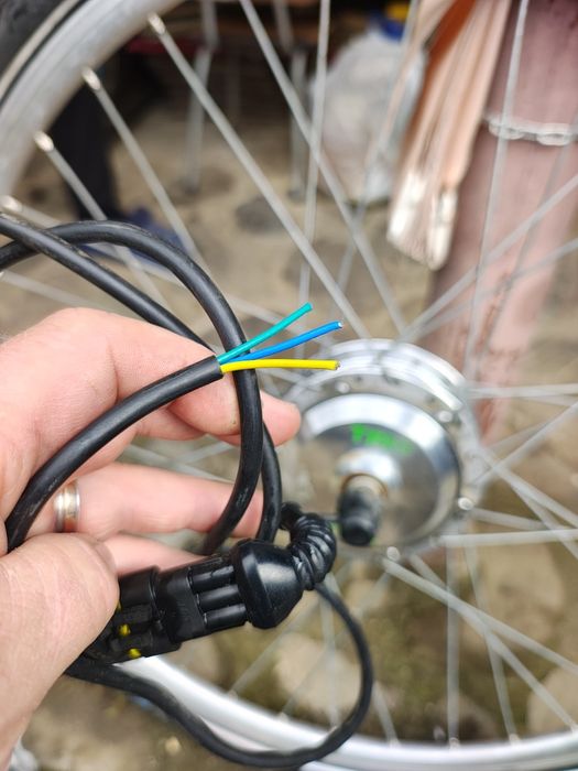 Roata  față electrica de bicicleta