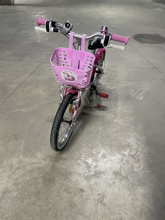 Детски велосипед 16 цола BTWIN 500 розов