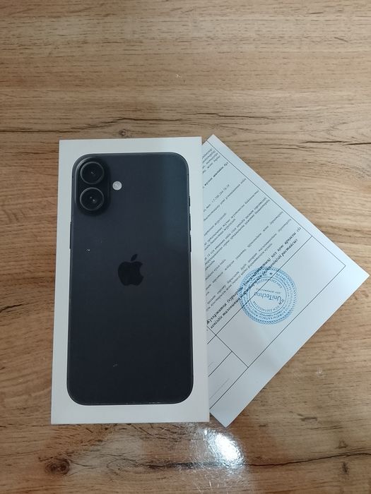 iPhone 16 plus новый, с гарантией
