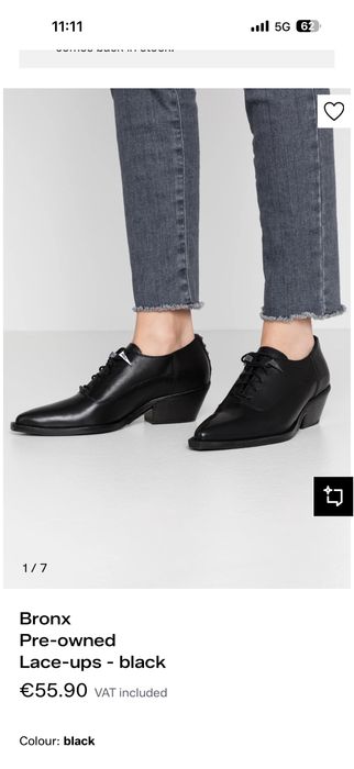 НОВИ Бели дамски обувки BRONX 39 номер