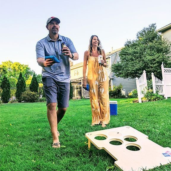 Игра корнхол. Корнхол уйини