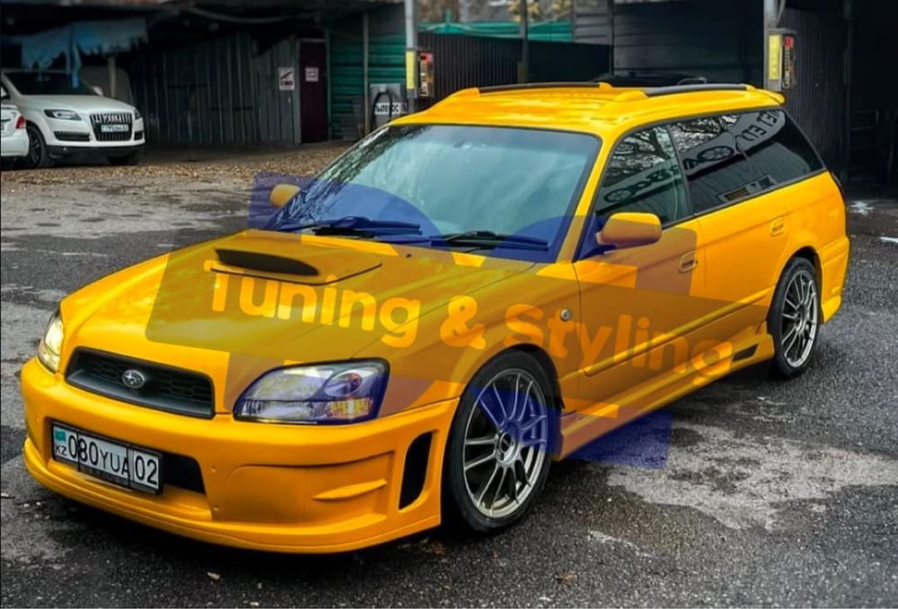 Бампера на Sunaru Legacy B4 Пороги