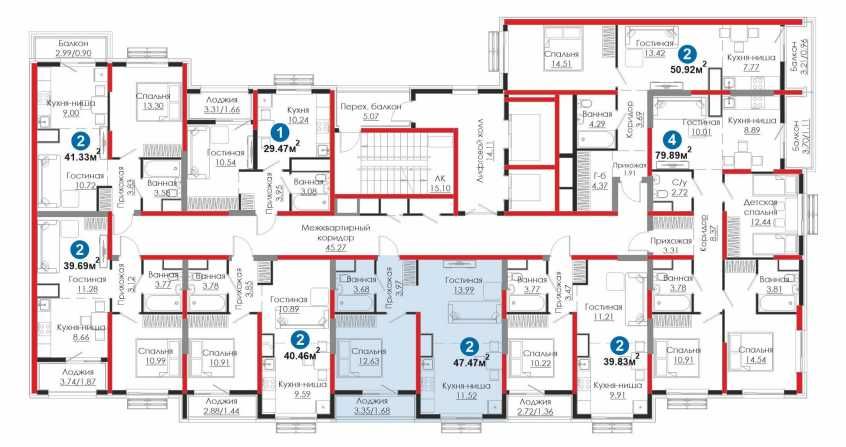 Лучшая ИНВЕСТИЦИЯ! СКИДКА -20% 2комнатная 47м² на Мирабаде| Сдача ИЮНЬ