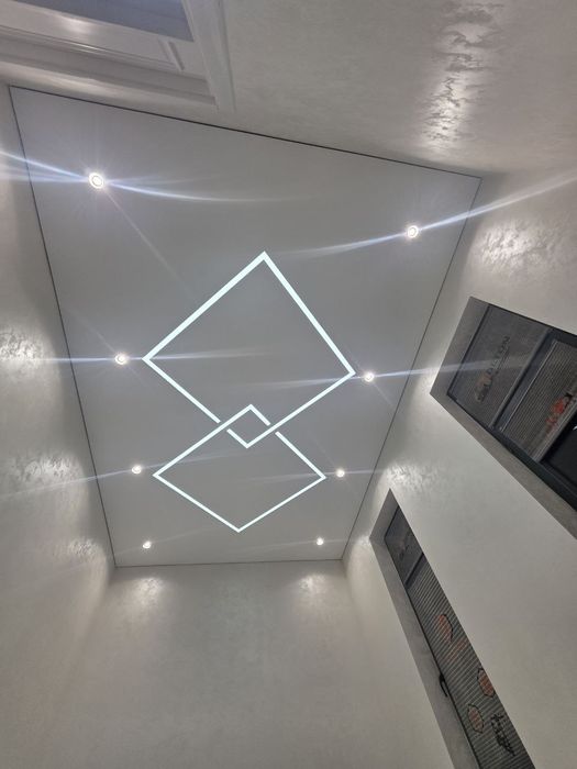 Натяжной потолок хизмати бухорони любой жойига