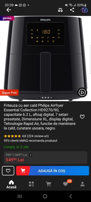 Airfryer Philips