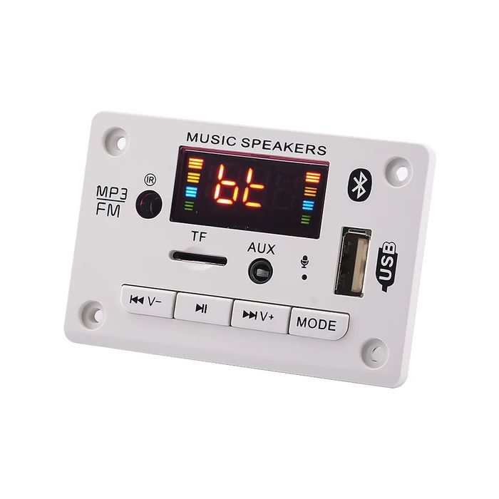 Mp3 плеър модул за вграждане AIYIMA 5V/12V BT 5.0/Sd/USB/Fm/Mic/ AUX