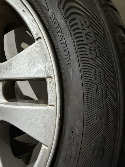 Vand jante+Cauciucuri iarnă Bmw seria 3  205 55 16