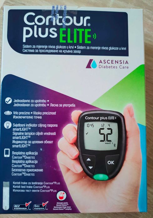 Contour Plus Elite Глюкомер за кръвна захар