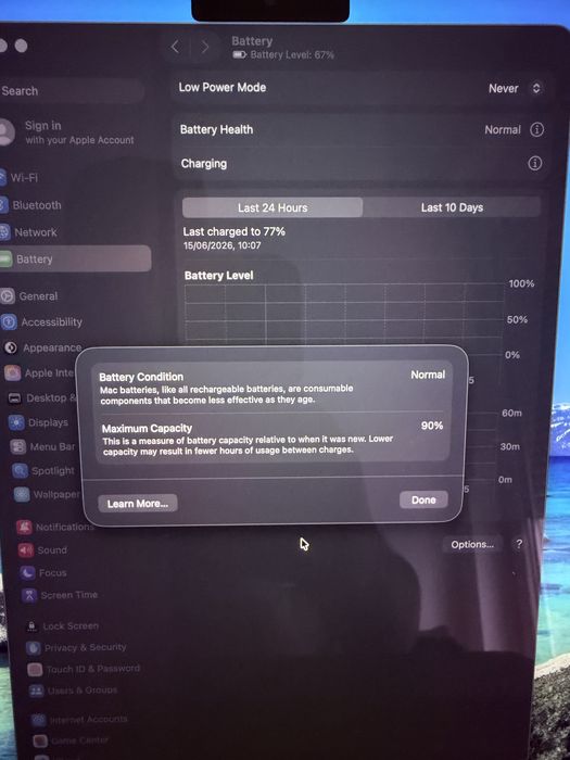 Vând Apple MacBook Pro 16" (2021) - M1 Pro / 32GB RAM / 512GB SSD
