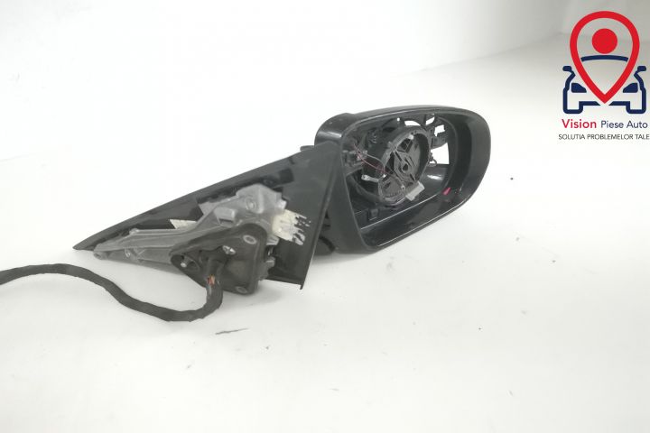 Оригинално дясно огледало в добро състояние с отопление, сляп ъгъл, ел